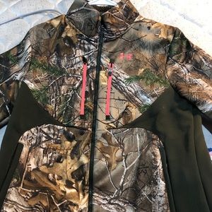 Under armor camo jacket